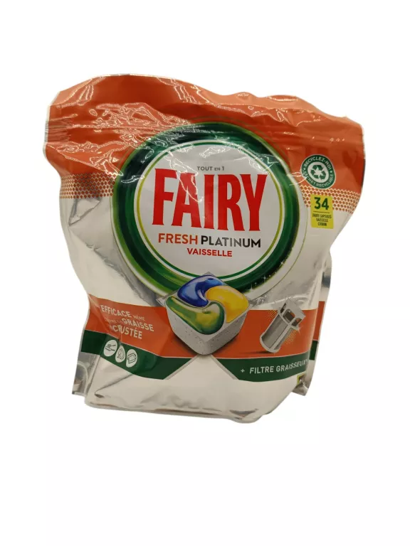 KAPSUŁKI DO ZMYWARKI FAIRY FRESH PLATINUM VAISSELLE