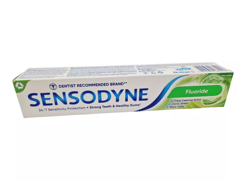 PASTA DO ZĘBÓW SENSODYNE FLUORIDE | MIĘTOWY SMAK | 75ML