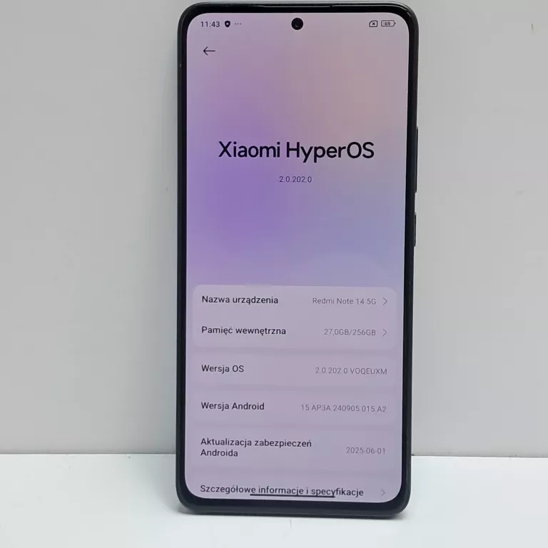 TELEFON REDMI NOTE 14