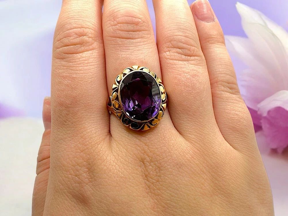 zloty-pierscionek-z-fioletowym-oczkiem-proby-585-stan-11323-2