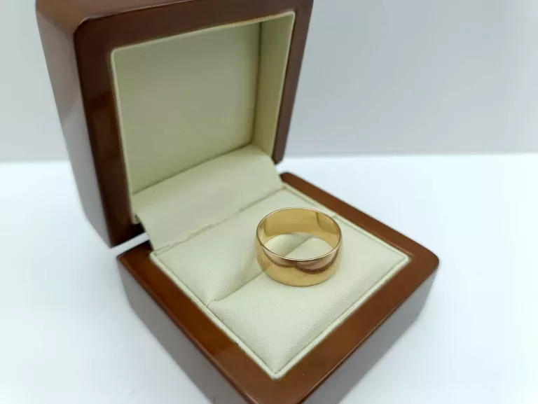 ZŁOTA OBRĄCZKA 5,05G PR.585 ROZMIAR 17