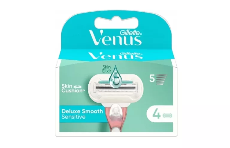 WKŁADY DO MASZYNEK GILLETTE VENUS SMOOTH SENSITIVE 4 SZT.