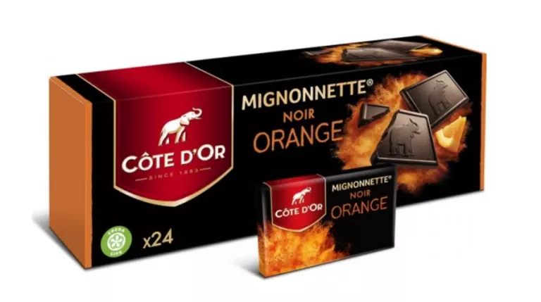 COTE D"OR NOIR ORANGE MIGNONNETTE CZEKOLADKI Z POMARAŃCZĄ 24 SZTUK X10 G