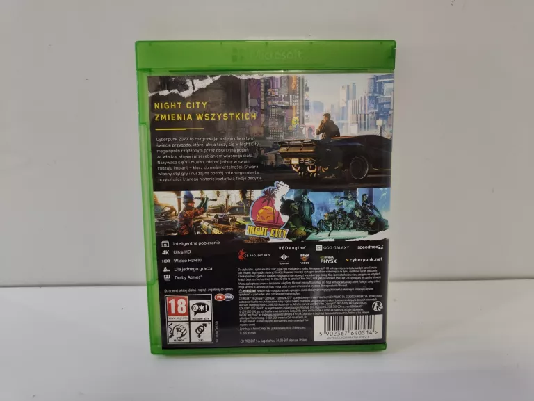 GRA NA XBOX ONE CYBERPUNK 2077 PL