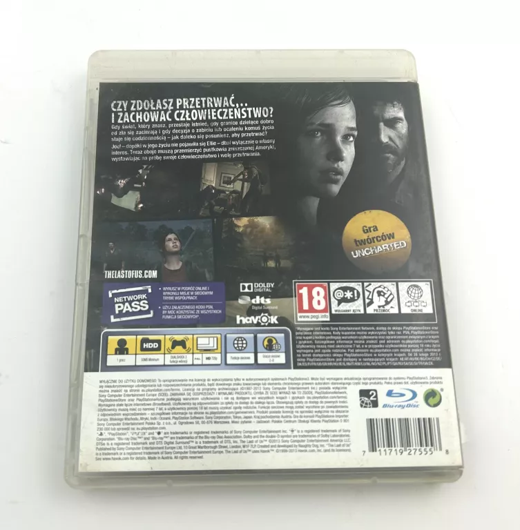 GRA PS3 THE LAST OF US