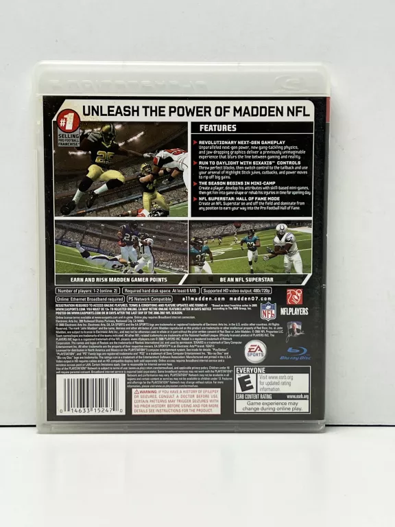 GRA PS3 MADDEN NFL 07
