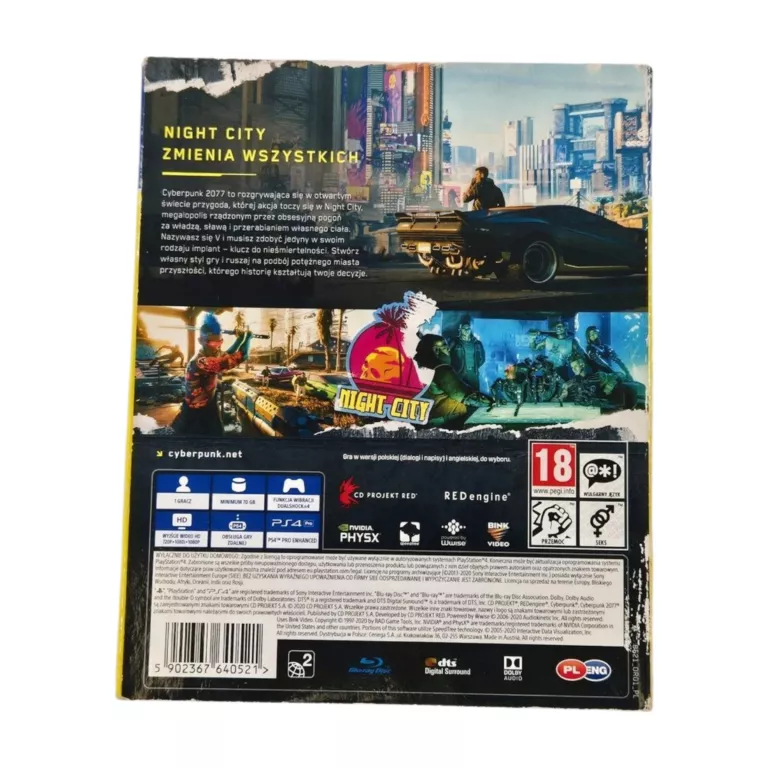 GRA PS4 CYBERPUNK 2077 [PL]