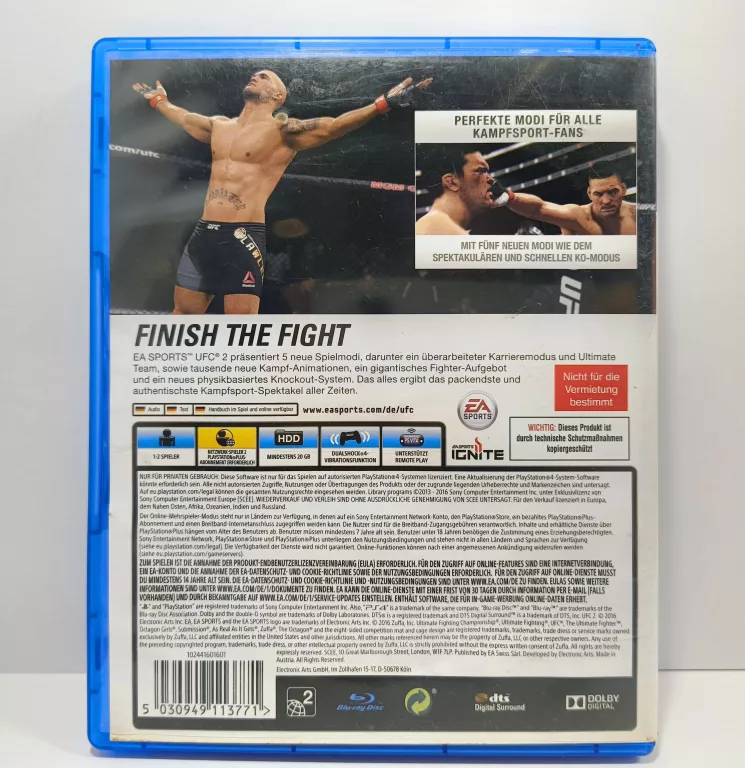 GRA UFC 2 PS4