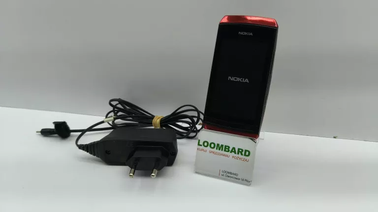 NOKIA ASHA 306 CZERWONA