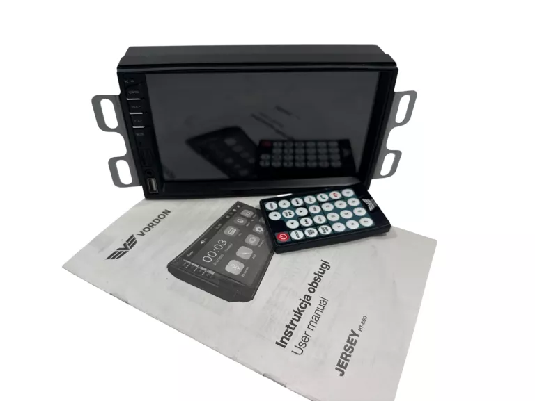 RADIO SAMOCHODOWE VORDON HT-800 JERSEY 2-DIN + PILOT + INSTRUKCJA