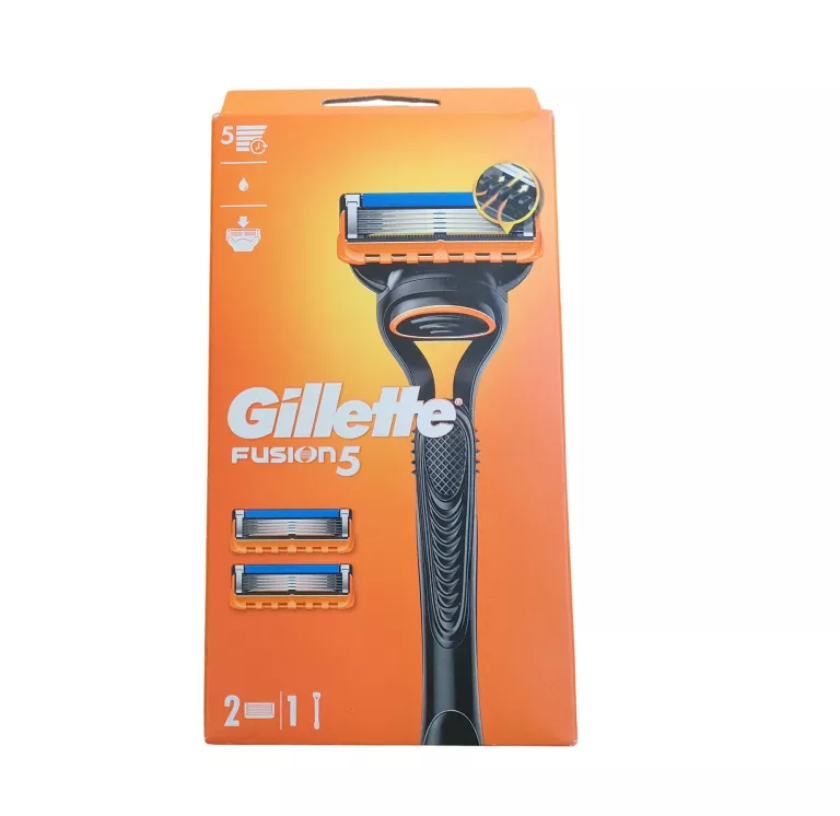 GILLETTE FUSION 5 MASZYNKA + 2 WKŁADY