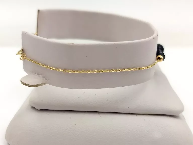 NOWA ZŁOTA CELEBRYTKA BRANSOLETKA 585 1,01G 18CM