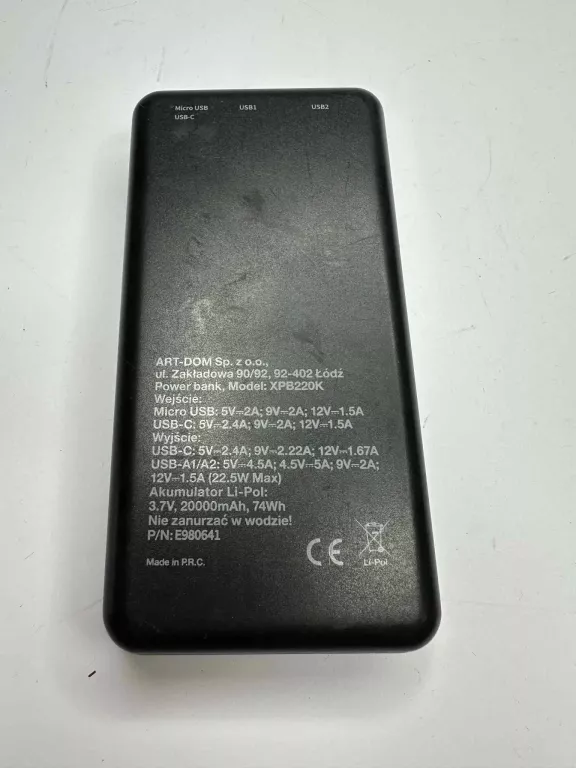 POWERBANK XLINE XPB220K 20000MAH