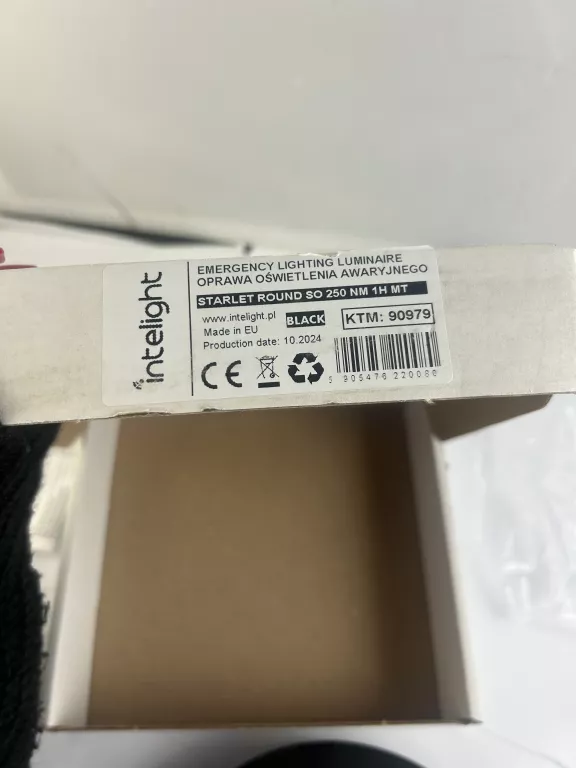 OPRAWA OŚWIETLENIA AWARYJNEGO STARLET ROUND SO 250 NM 1H MT