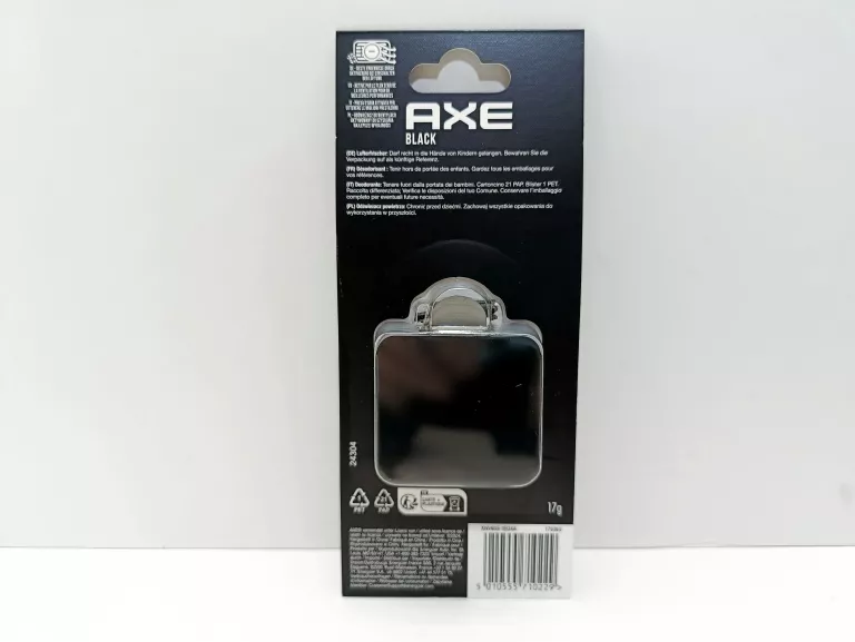ZAPACH AXE BLACK  MINI ODŚWIEŻACZ ZAPACH DO NAWIEWU
