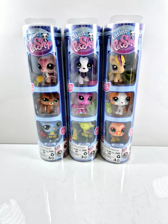 LITLLEST PET SHOP X3 FIGURKI