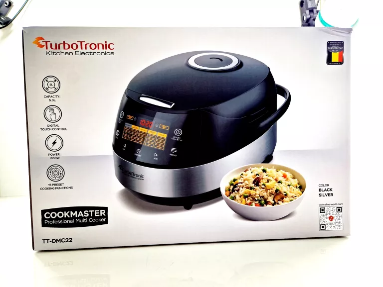 WIELOFUNKCYJNY GARNEK ELEKTRYCZNY MULTICOOKER PAROWAR KOMBIWAR 5L