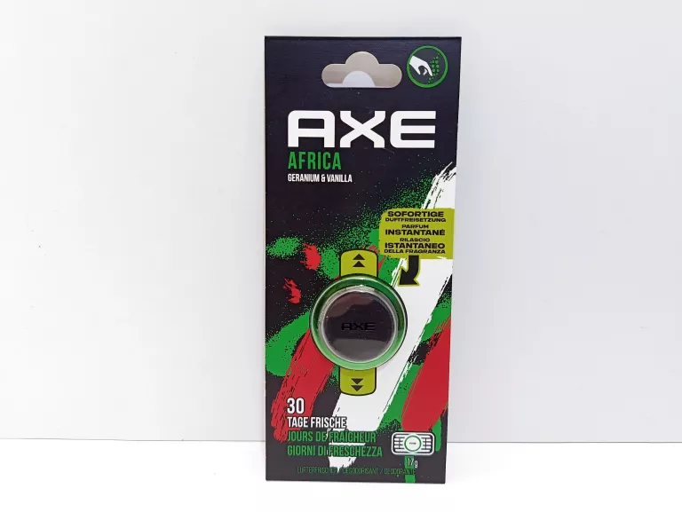ZAPACH SAMOCHODOWY ODŚWIEŻACZ POWIETRZA DO KRATKI NAWIEWU AXE AFRICA