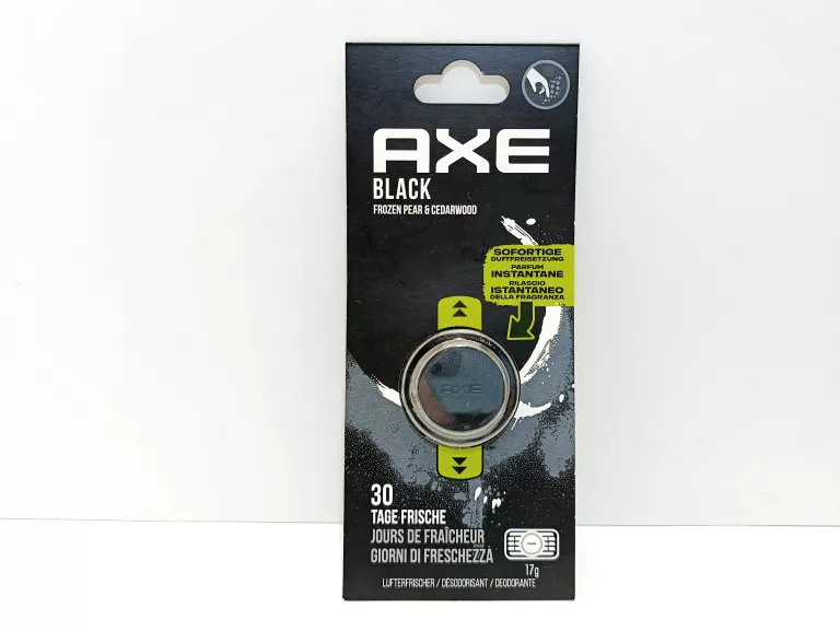 ZAPACH AXE BLACK  MINI ODŚWIEŻACZ ZAPACH DO NAWIEWU