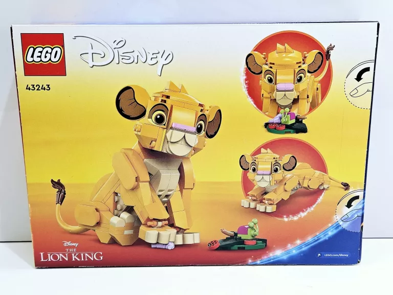 LEGO DISNEY 6+ KRÓL LEW LWIĄTKO SIMBA 43243