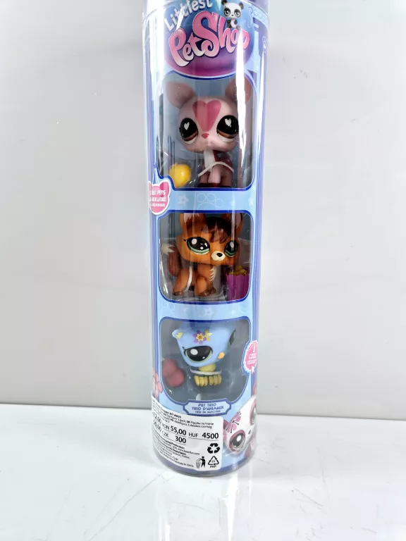 LITLLEST PET SHOP X3 FIGURKI
