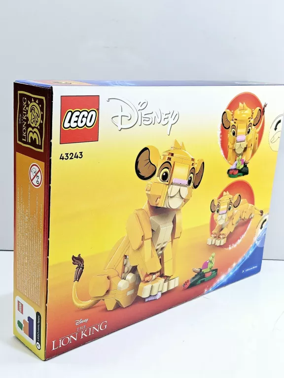 LEGO DISNEY 6+ KRÓL LEW LWIĄTKO SIMBA 43243