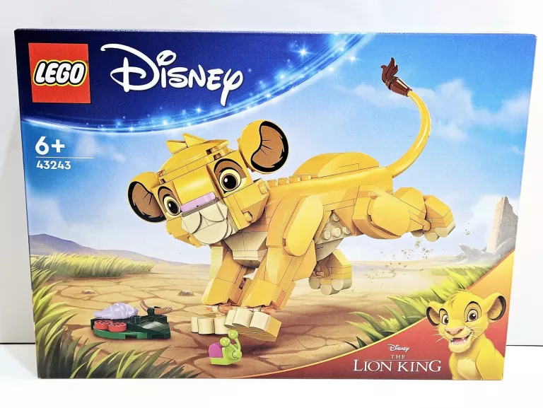 LEGO DISNEY 6+ KRÓL LEW LWIĄTKO SIMBA 43243