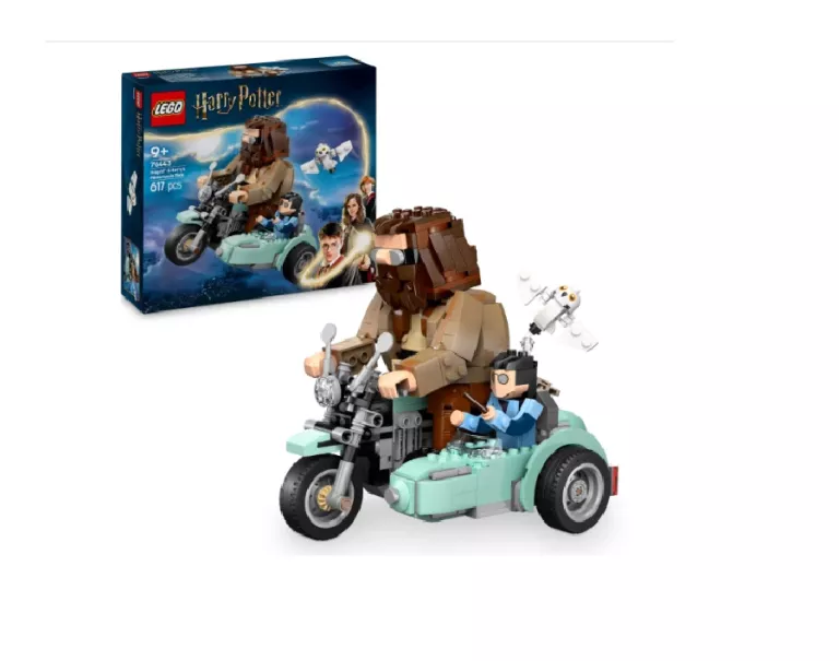 LEGO HARRY POTTER 76443 PRZEJAŻDŻKA MOTOCYKLOWA HAGRIDA I HARRY’EGO