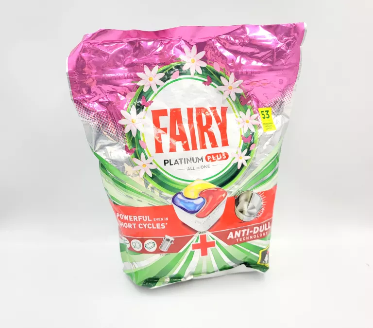 KAPSUŁKI DO ZMYWARKI FAIRY PLATINUM ALL IN ONE PLUS  53SZT