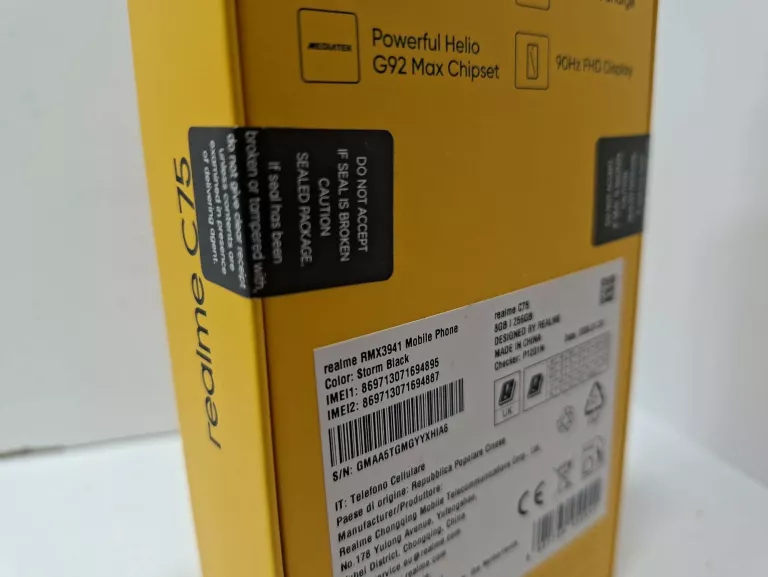 TELEFON REALME C75 PNIE OTWARTY