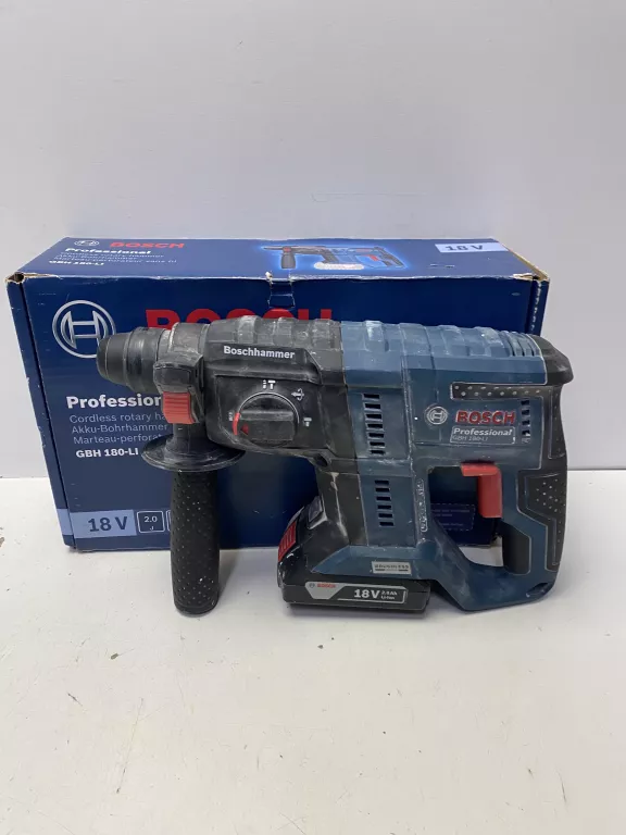 MŁOTOWIERTARKA BOSCH GBH 180-LI