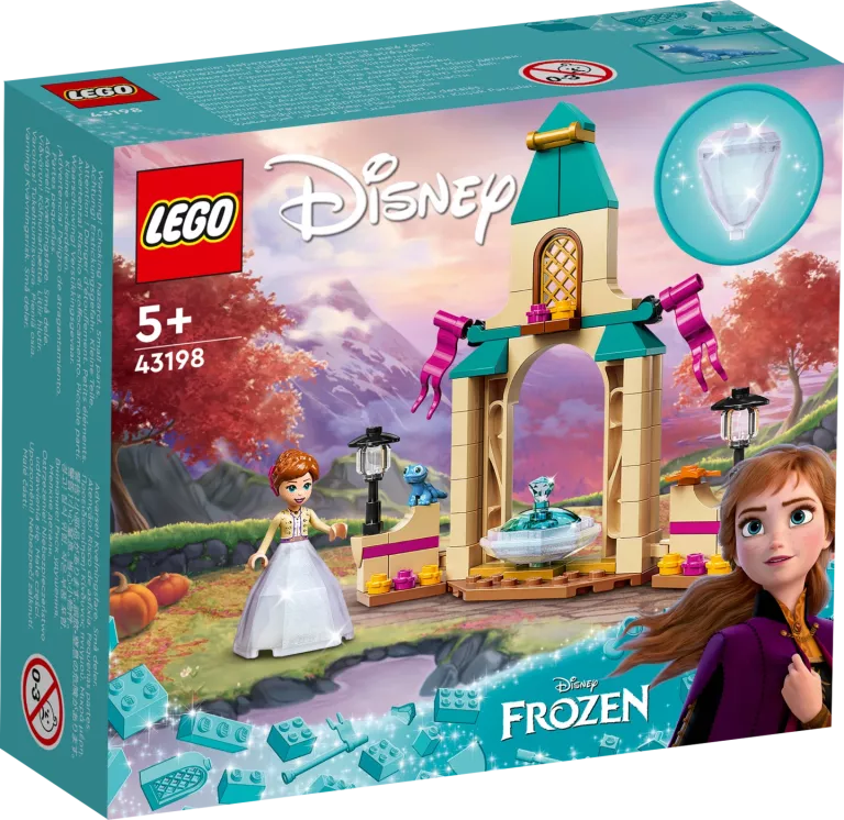 LEGO KLOCKI 43198 DISNEY DZIEDZINIEC ZAMKU ANNY
