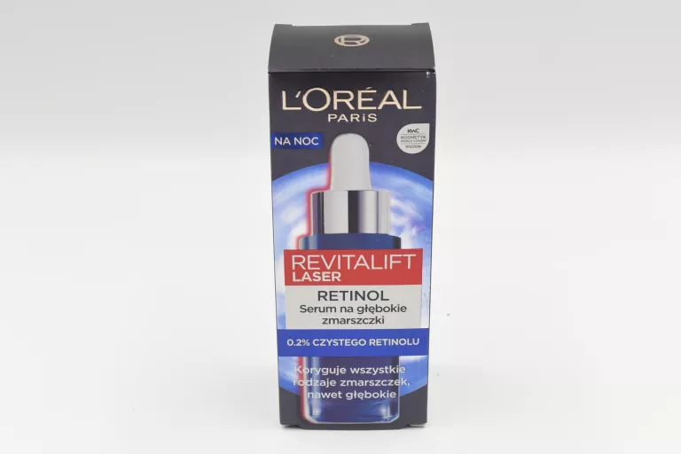 LOREAL REVITALIFT LASER PRZECIWZMARSZCZKOWE SERUM DO TWARZY Z RETINOLEM