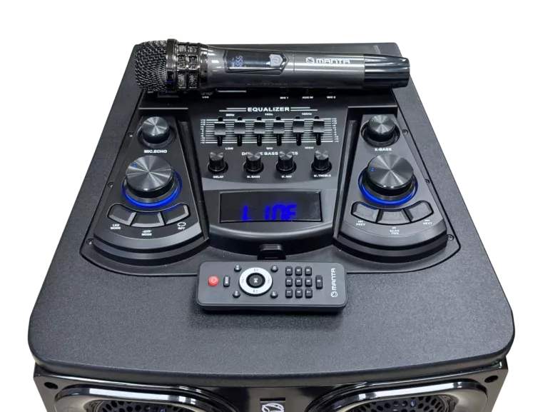 ZESTAW GŁOŚNIKÓW POWER AUDIO MANTA MINOS PRO 800W BLUETOOTH