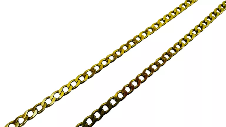 ZŁOTY ŁAŃCUSZEK PANCERKA PRÓBA 585 50CM 3,73G