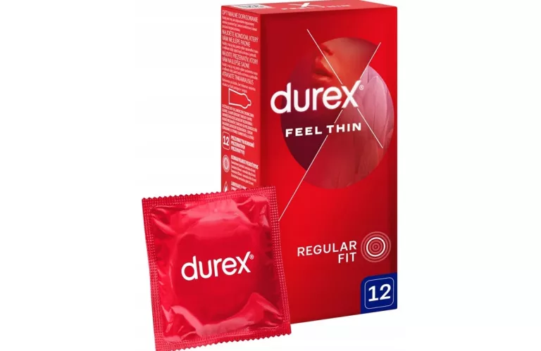 DUREX FEEL THIN CLASSIC ULTRA CIENKIE PREZERWATYWY 12 SZTUK DOPASOWANE