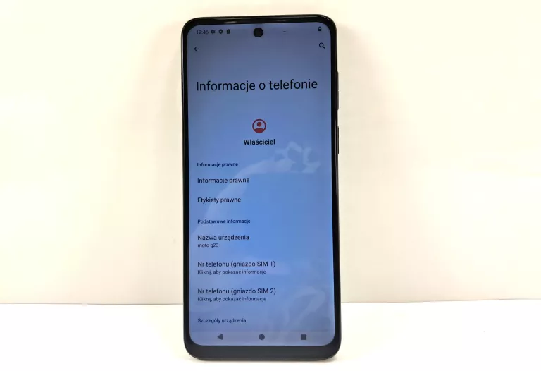 TELEFON MOTOROLA G23 4GB / 128GB CZARNY