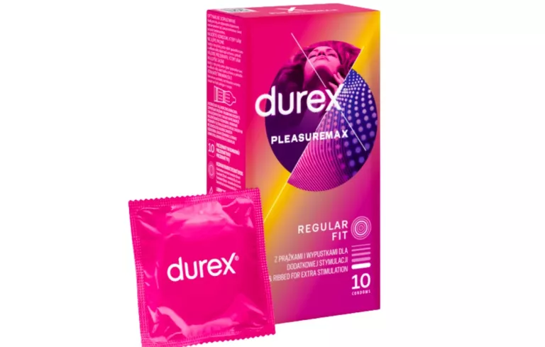 PREZERWATYWY DUREX PLEASUREMAX | REGULAR FIT | 10 SZT. 5900627117707