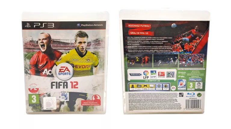 FIFA 12 FIFA 12 PS3 PL PLAYSTATION 3 (PS3)  PO POLSKU