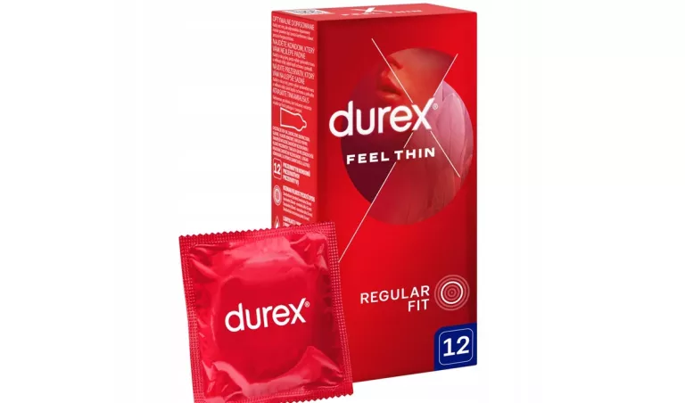 DUREX FEEL THIN CLASSIC ULTRA CIENKIE PREZERWATYWY 12 SZTUK DOPASOWANE