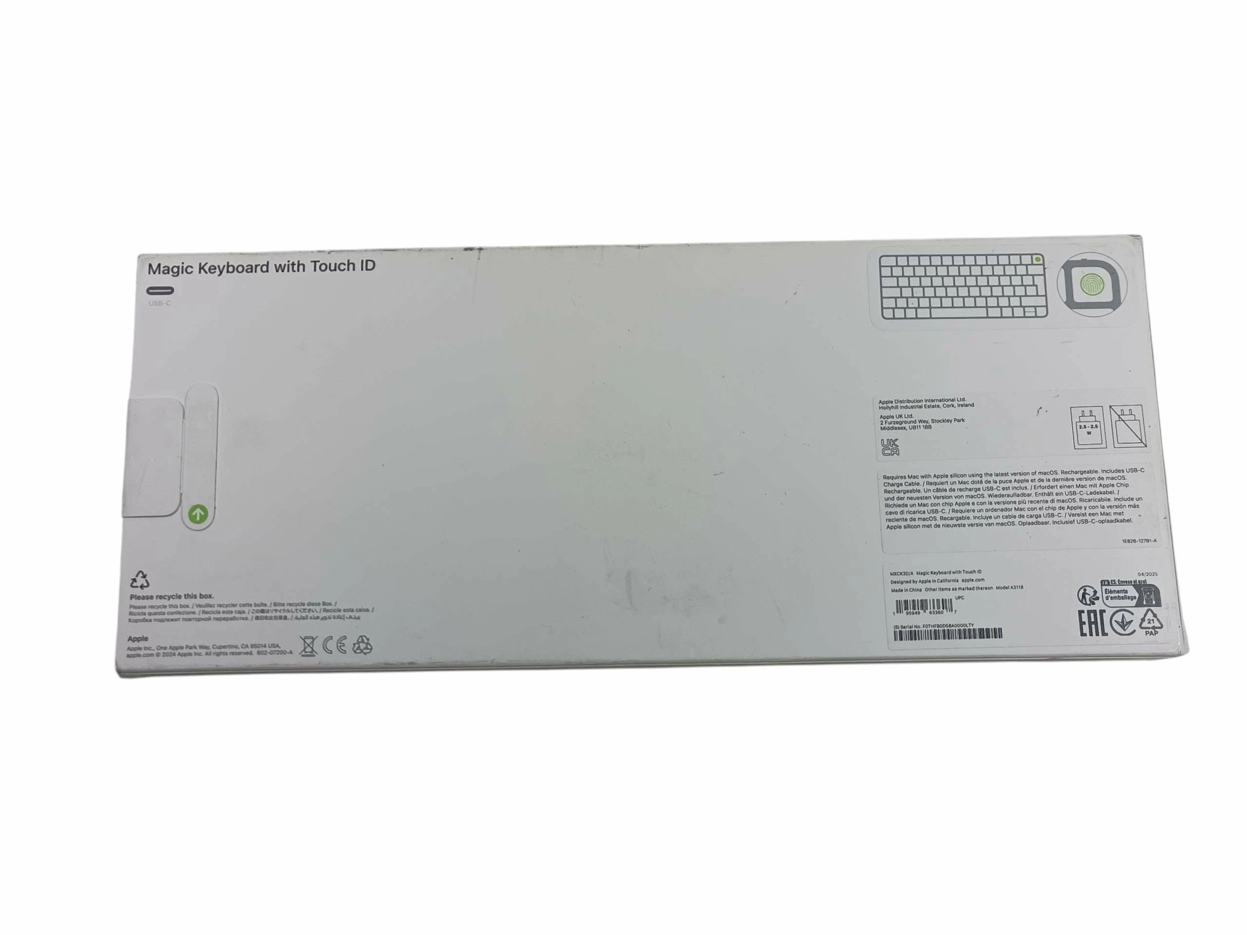 klawiatura-aplle-magic-keyboard-witch-touch-id-a3118-ean-gtin-195949655180