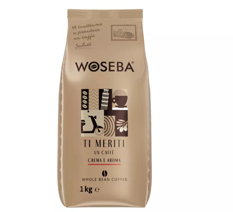 KAWA ZIARNISTA WOSEBA TI MERITI CREMA E AROMA 1 KG
