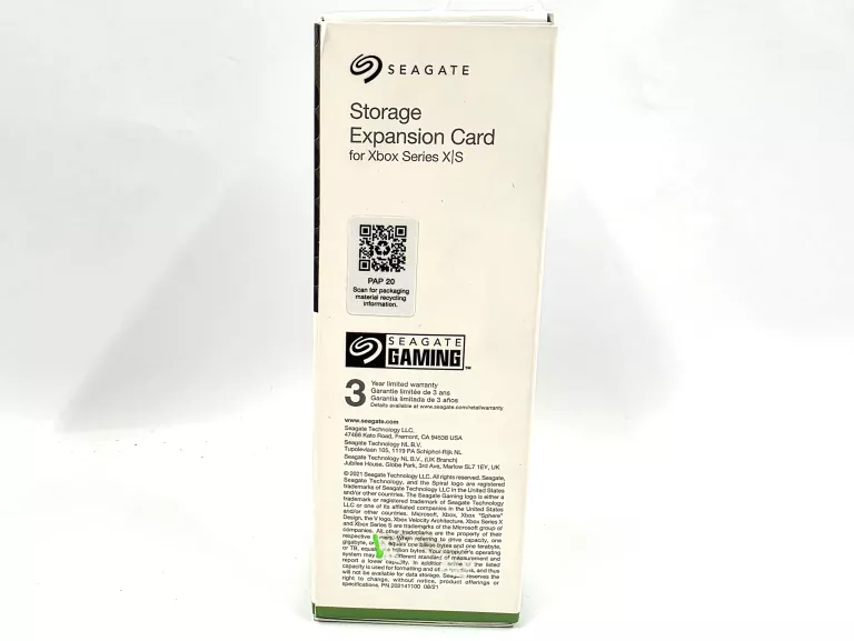 KARTA ROZSZERZEŃ XBOX SERIES S/X SEAGATE 512 GB