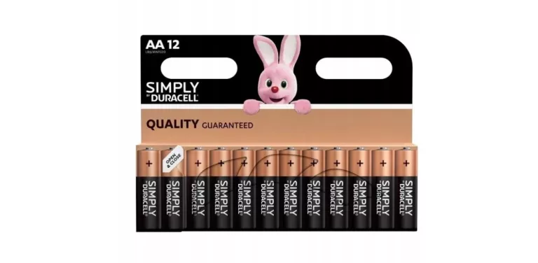 BATERIA ALKALICZNA DURACELL AA (R6) 12 SZT 5000394093812