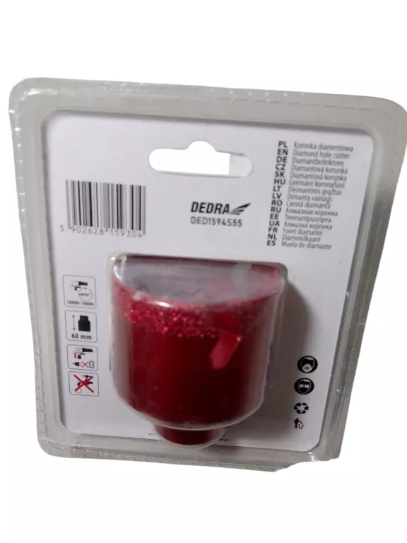 KORONKA DIAMENTOWA DEDRA DED1594S55