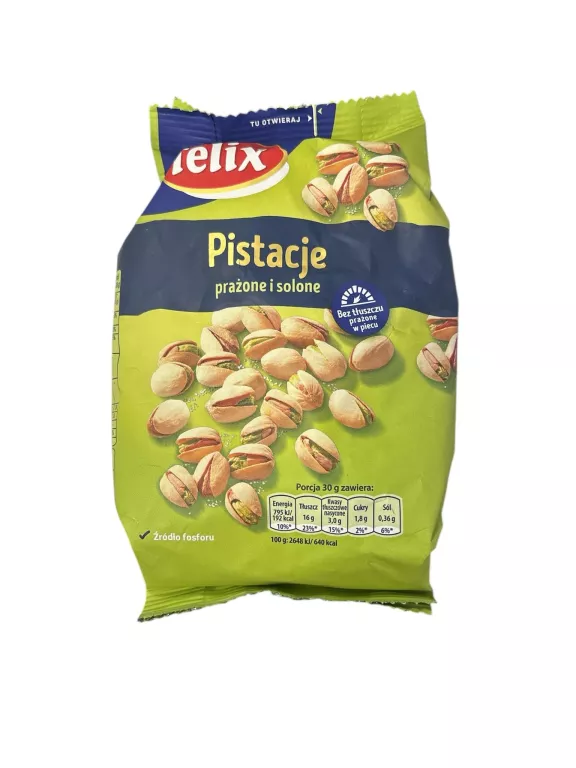 FELIX PISTACJE PRAŻONE I SOLONE 360 G