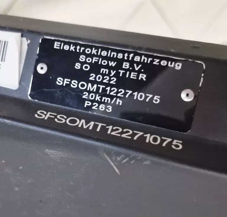 HULAJNOGA ELEKTRYCZNA SOFLOW MYTIER 2022 20KM/H  P263