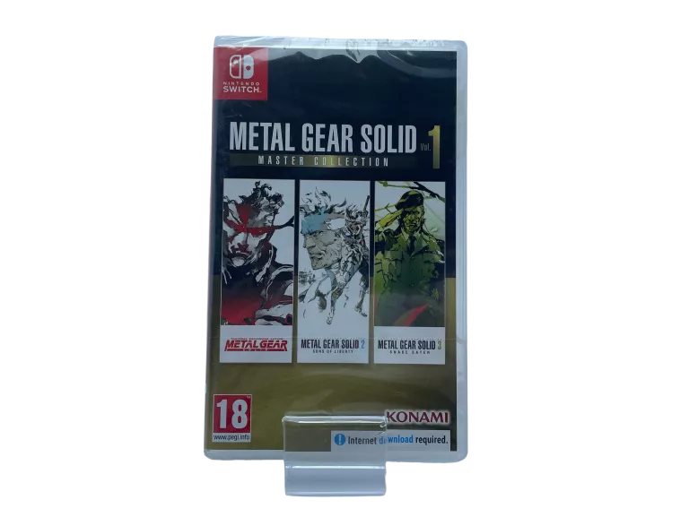 NINTENDO SWITCH METAL GEAR SOLID MASTER COLLECTION VOLUME 1 - ZAFOLIOWANA