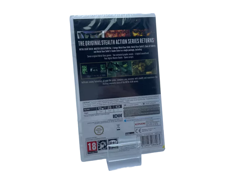 NINTENDO SWITCH METAL GEAR SOLID MASTER COLLECTION VOLUME 1 - ZAFOLIOWANA