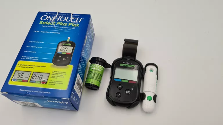 JAK NOWY GLUKOMETR ONETOUCH SELECT PLUS FLEX
